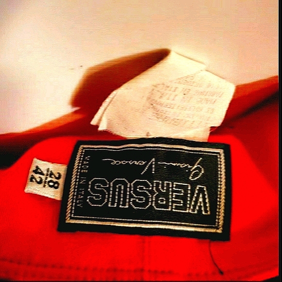 ❤ Flawless VINTAGE VERSACE' ❤  Silky Red Dress❤ - Picture 8 of 9